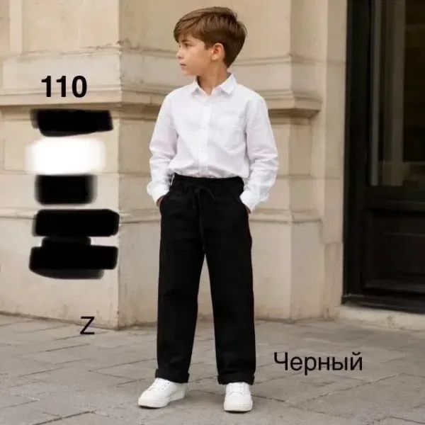 Школьные брюки микс — фото 10