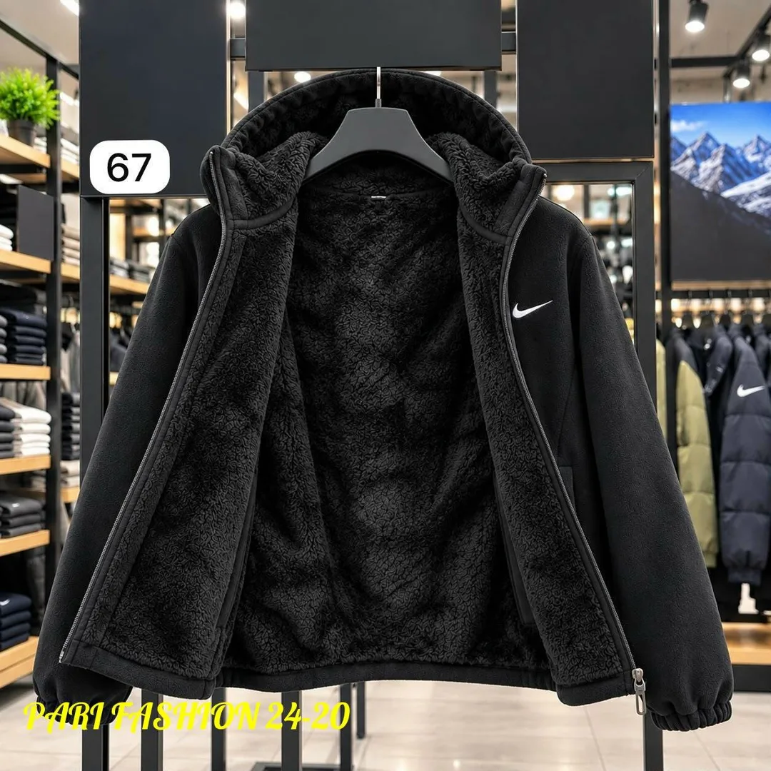 Флисовая куртка Nike с меховой подкладкой — фото 5