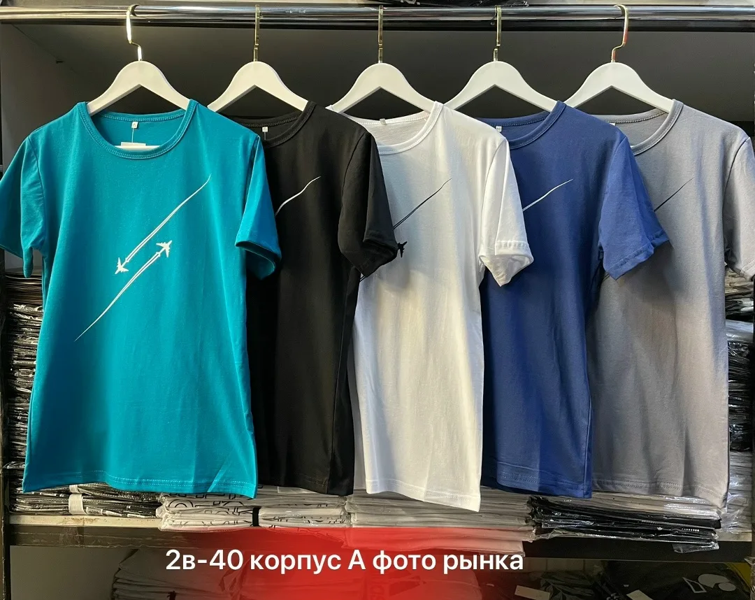 Футболка из натурального хлопка — фото 6
