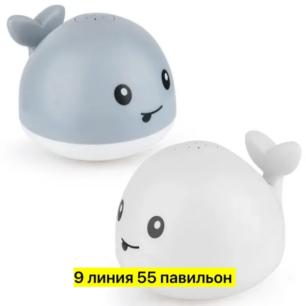Игрушка в форме кита из пластика — фото 9