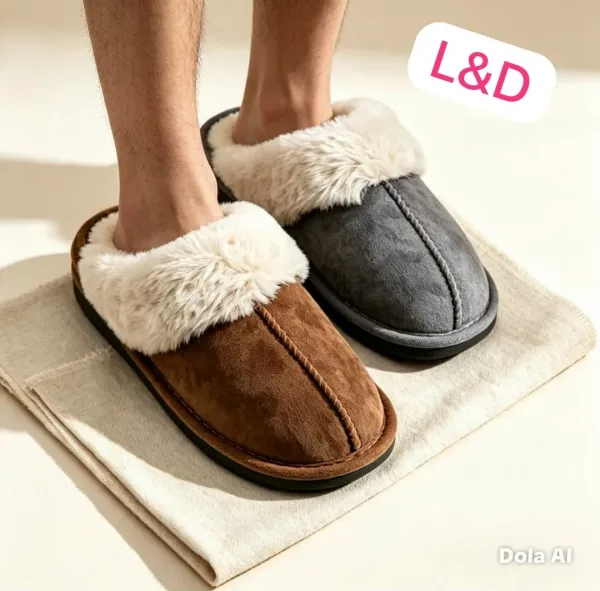 Модель мужские тапочки — фото 2