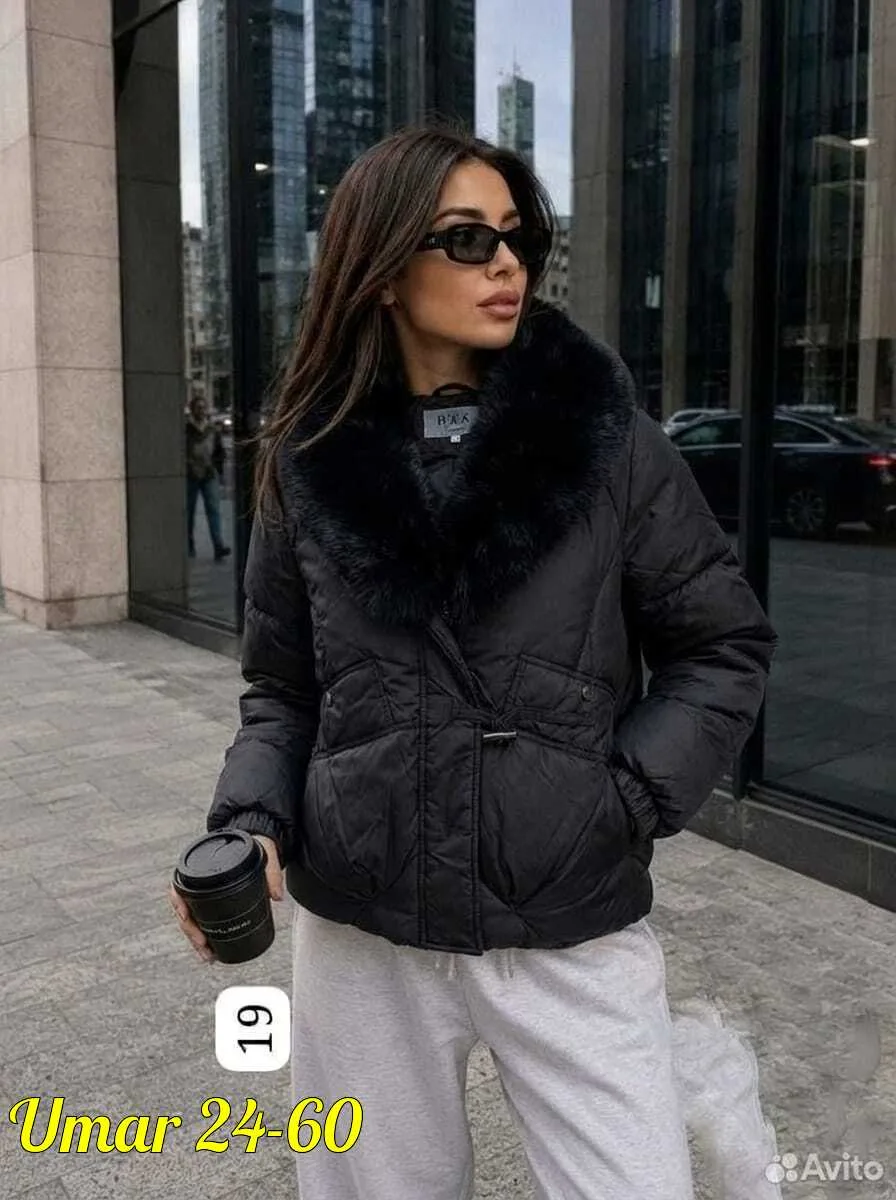 Куртка с наполнителем холлофайбер, М-44-46, L-46-48, XL-48-50, 2X-52-54, 3-XL-54-56 — фото 1