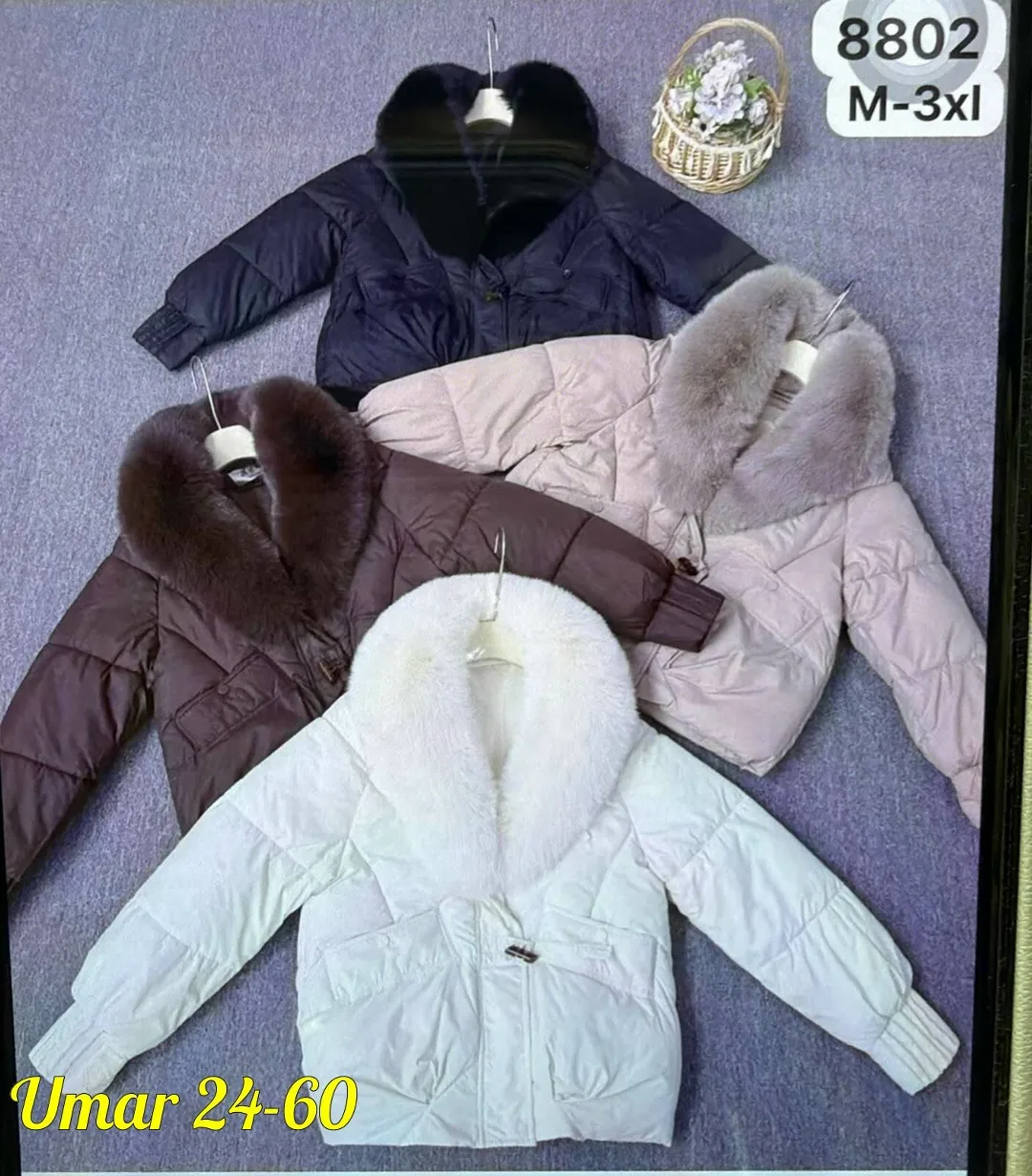 Куртка с наполнителем холлофайбер, М-44-46, L-46-48, XL-48-50, 2X-52-54, 3-XL-54-56 — фото 4