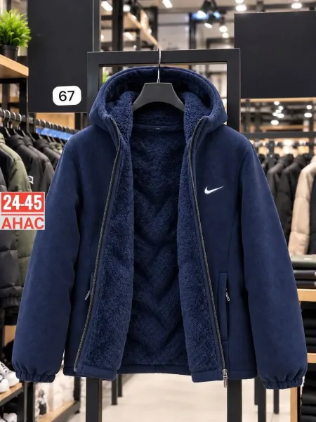 Флисовая куртка Nike с меховой подкладкой — фото 3