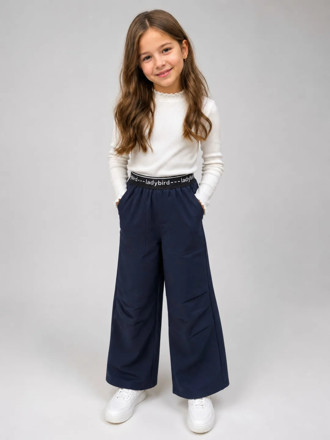 Брюки карго для девочек — фото 3