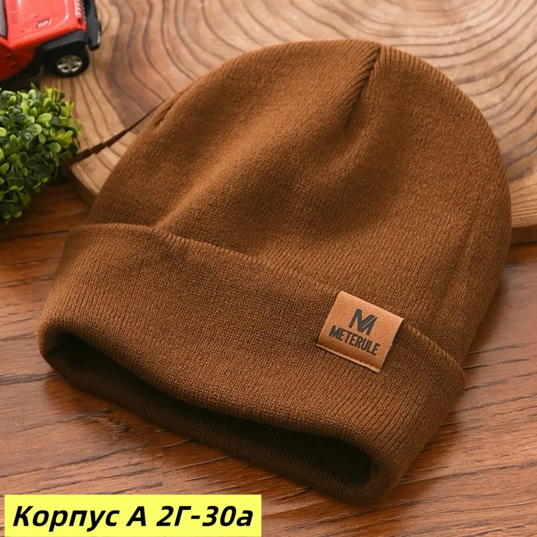 Шапка детская из хлопка — фото 3