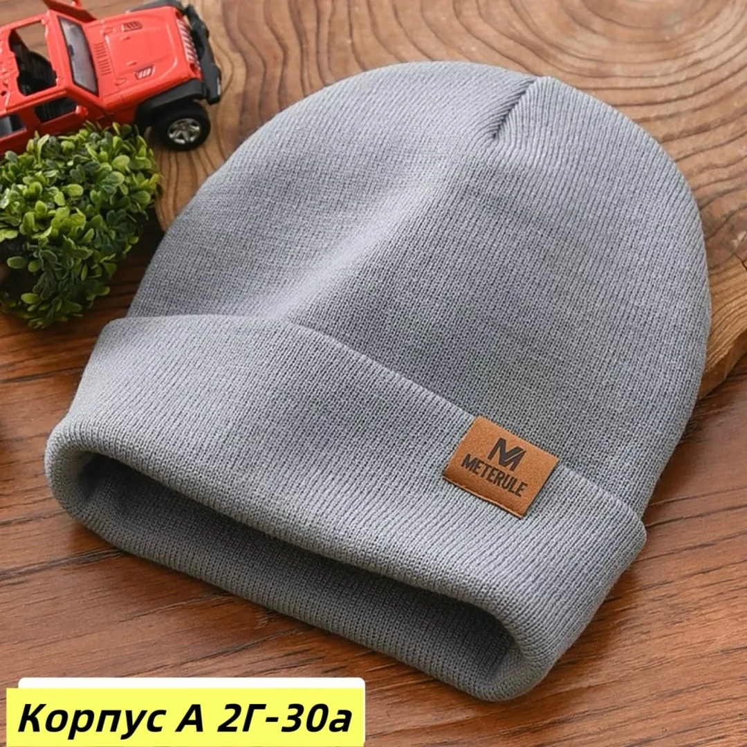 Шапка детская из хлопка — фото 4