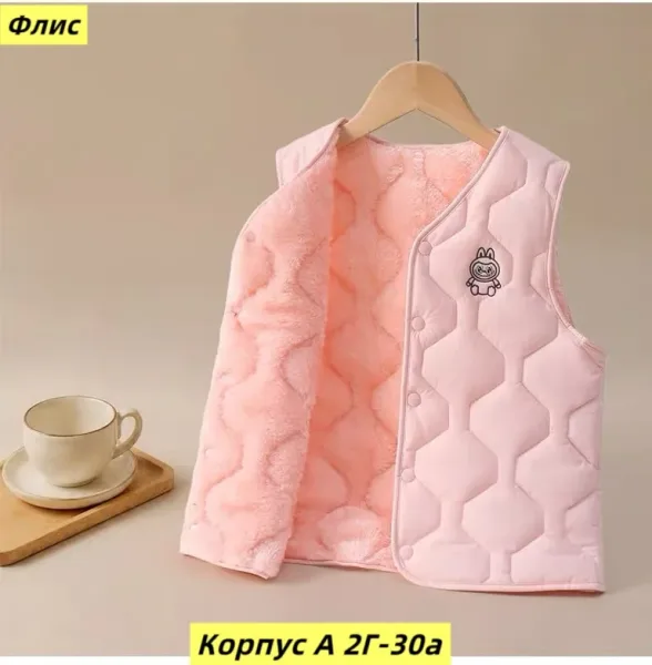 Жилет из меха — фото 15