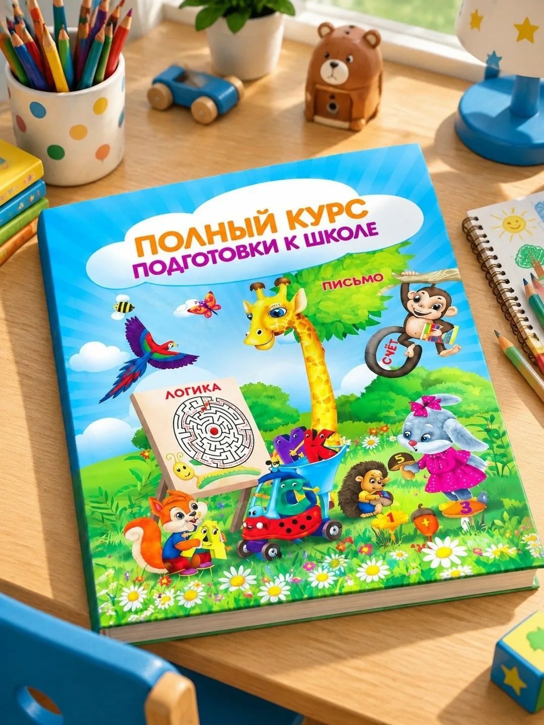 Книга Полный курс подготовки к школе — фото 2