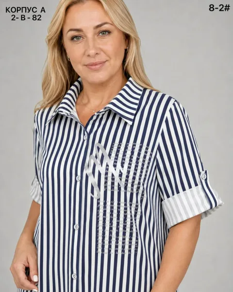 Платье хлопок 95 COTTON, 5 LYCRA — фото 15