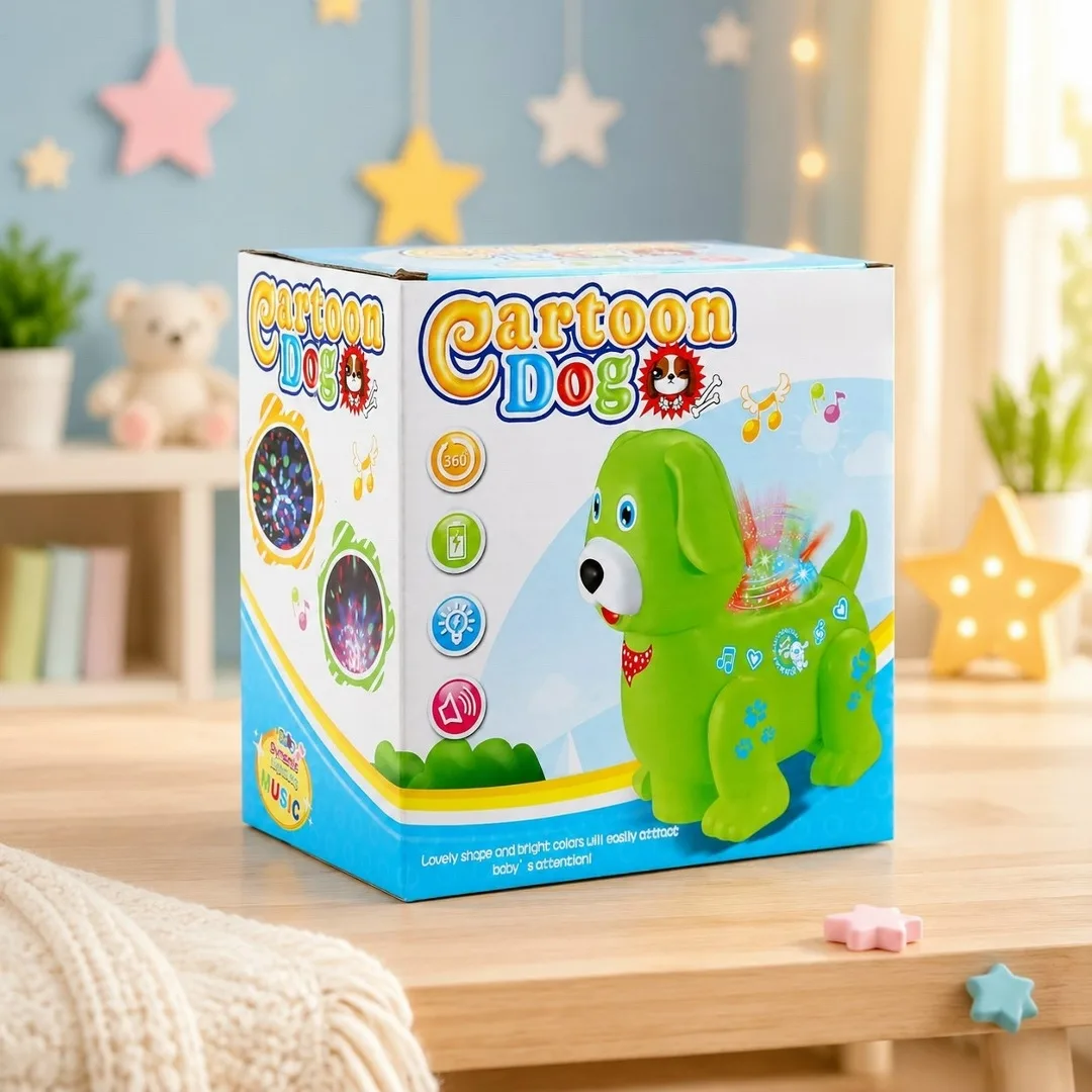 Музыкальная игрушка в виде собачки с движущимися лапами — фото 5