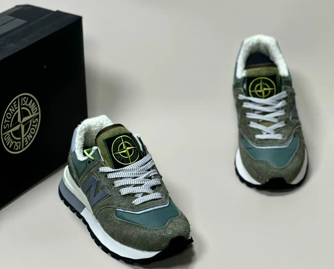 Кроссовки New Balance 574 Stone Island — фото 3
