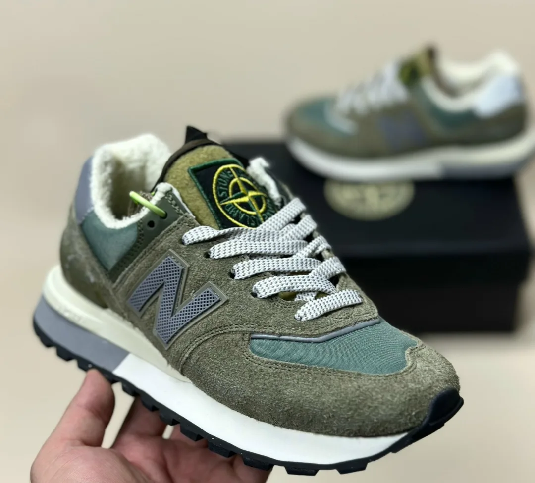 Кроссовки New Balance 574 Stone Island — фото 7