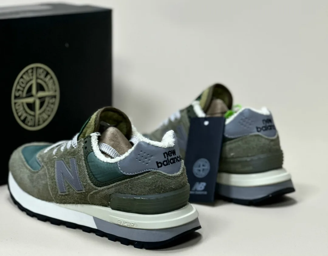 Кроссовки New Balance 574 Stone Island — фото 9