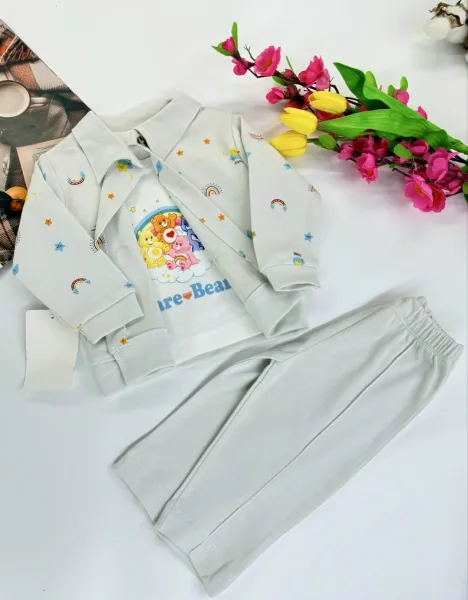 Костюм тройка хлопок — фото 10