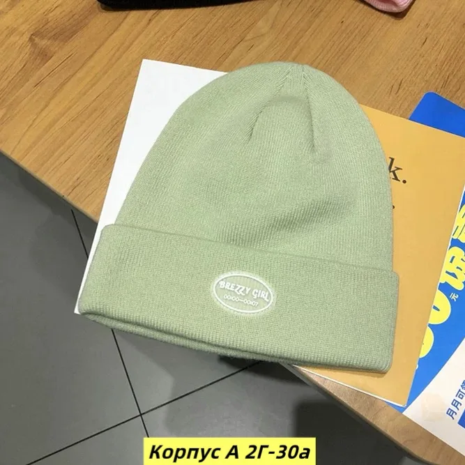 Шапка детская из хлопка — фото 5