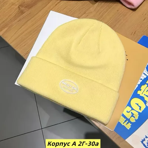 Шапка детская из хлопка — фото 14