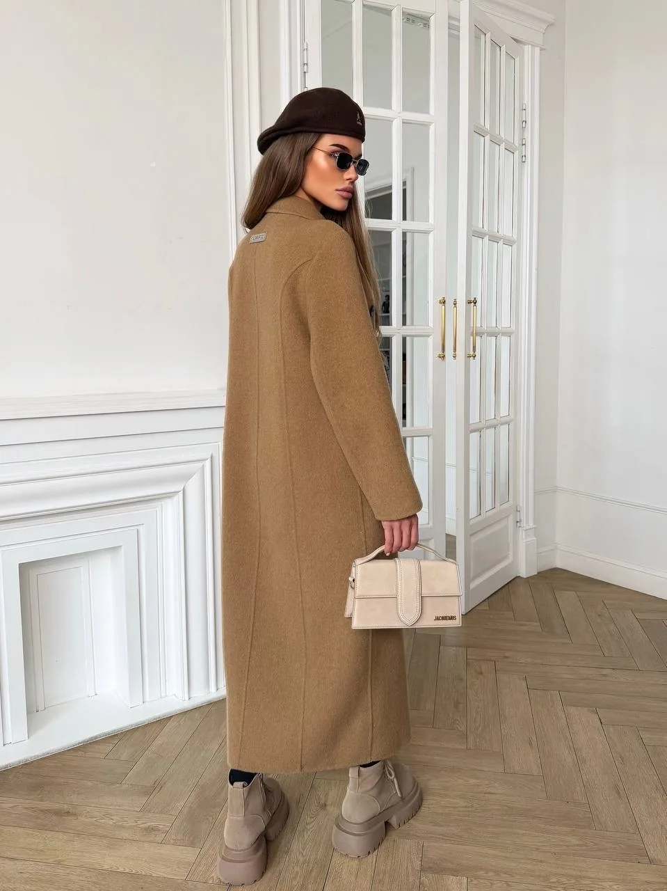 Пальто Balenciaga из кашемира и шерсти Чёрный — фото 4