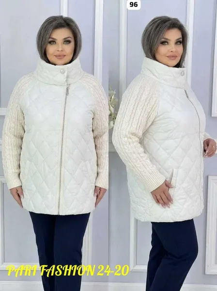 Куртка с идеальным качеством синтепон вязка — фото 1