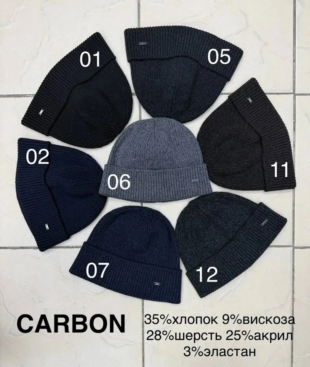 Шапка CARBON — фото 2