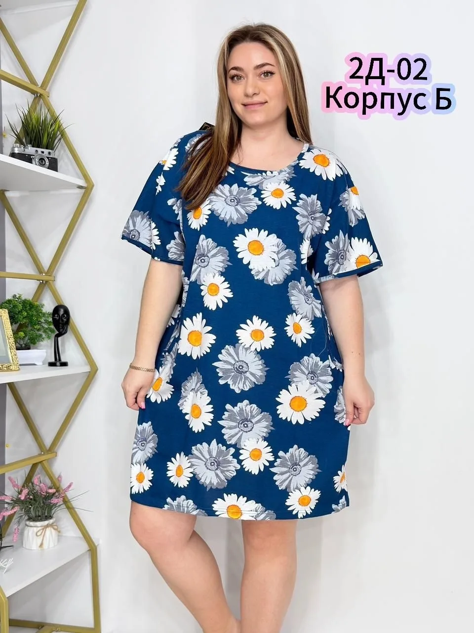 Платье хлопок — фото 3