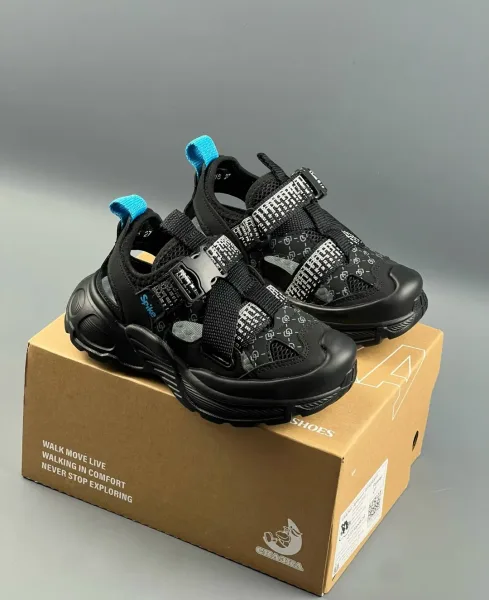 Кроссовки для мальчиков и девочек из эко-кожи — фото 9