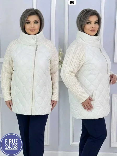 Куртка с идеальным качеством синтепон вязка — фото 1