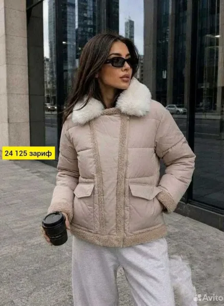 Женская куртка из холлофайбера — фото 4