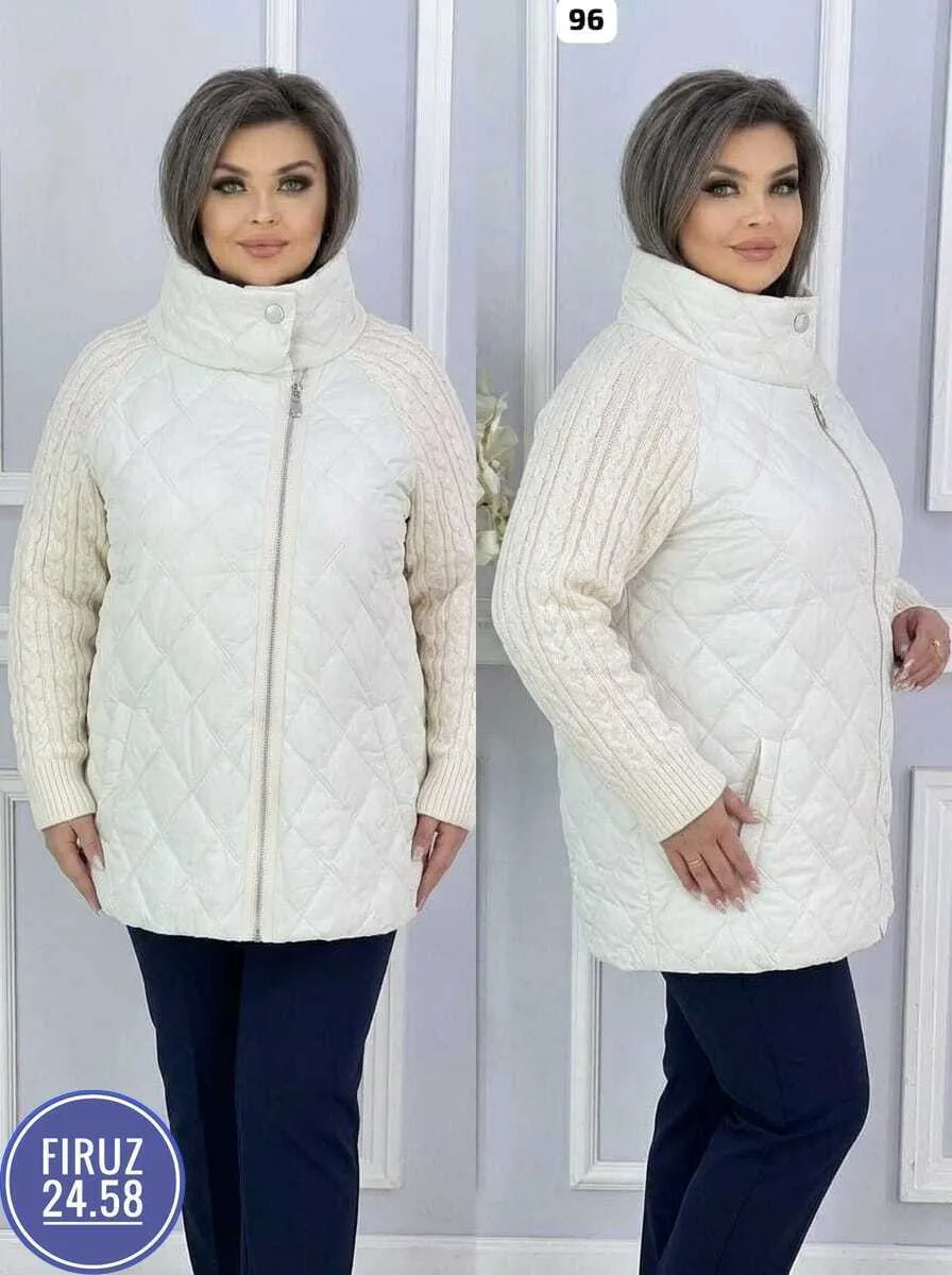 Куртка с идеальным качеством синтепон вязка — фото 1