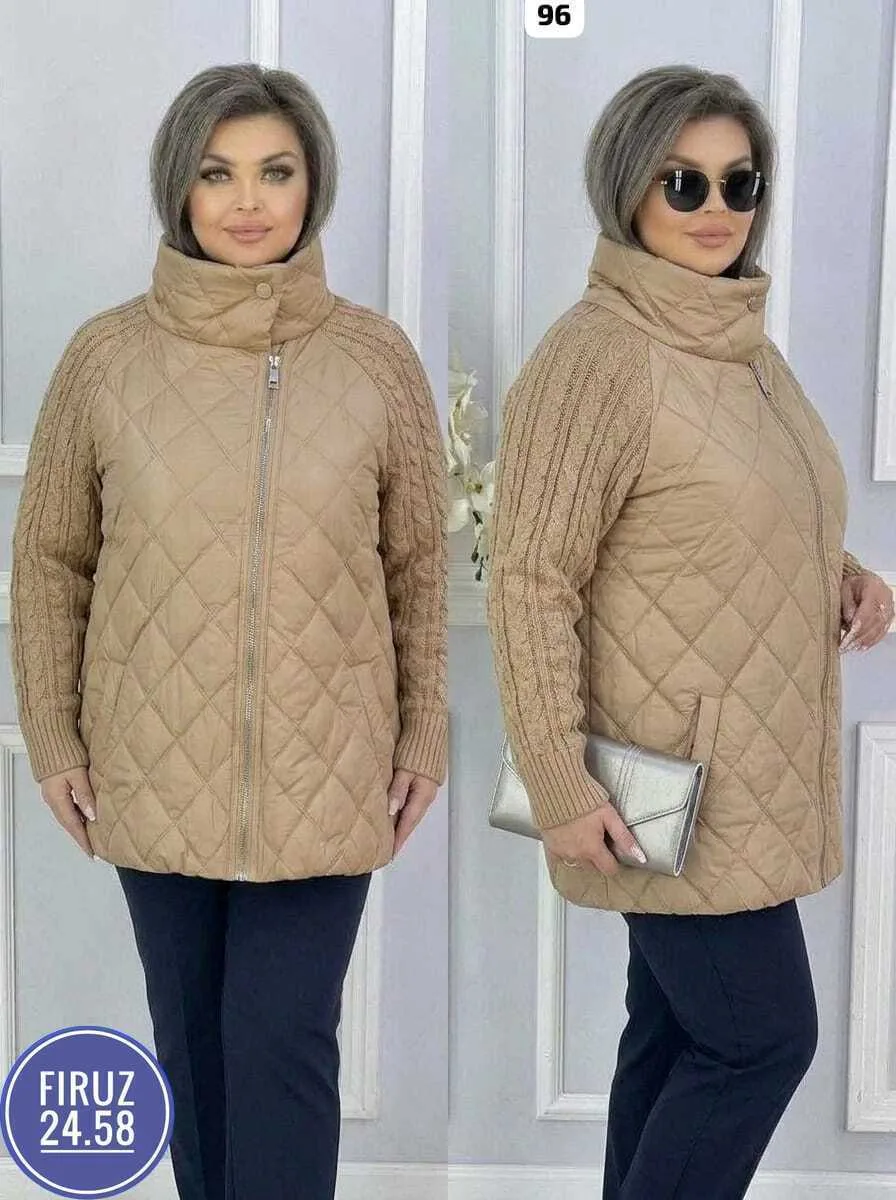 Куртка с идеальным качеством синтепон вязка — фото 2