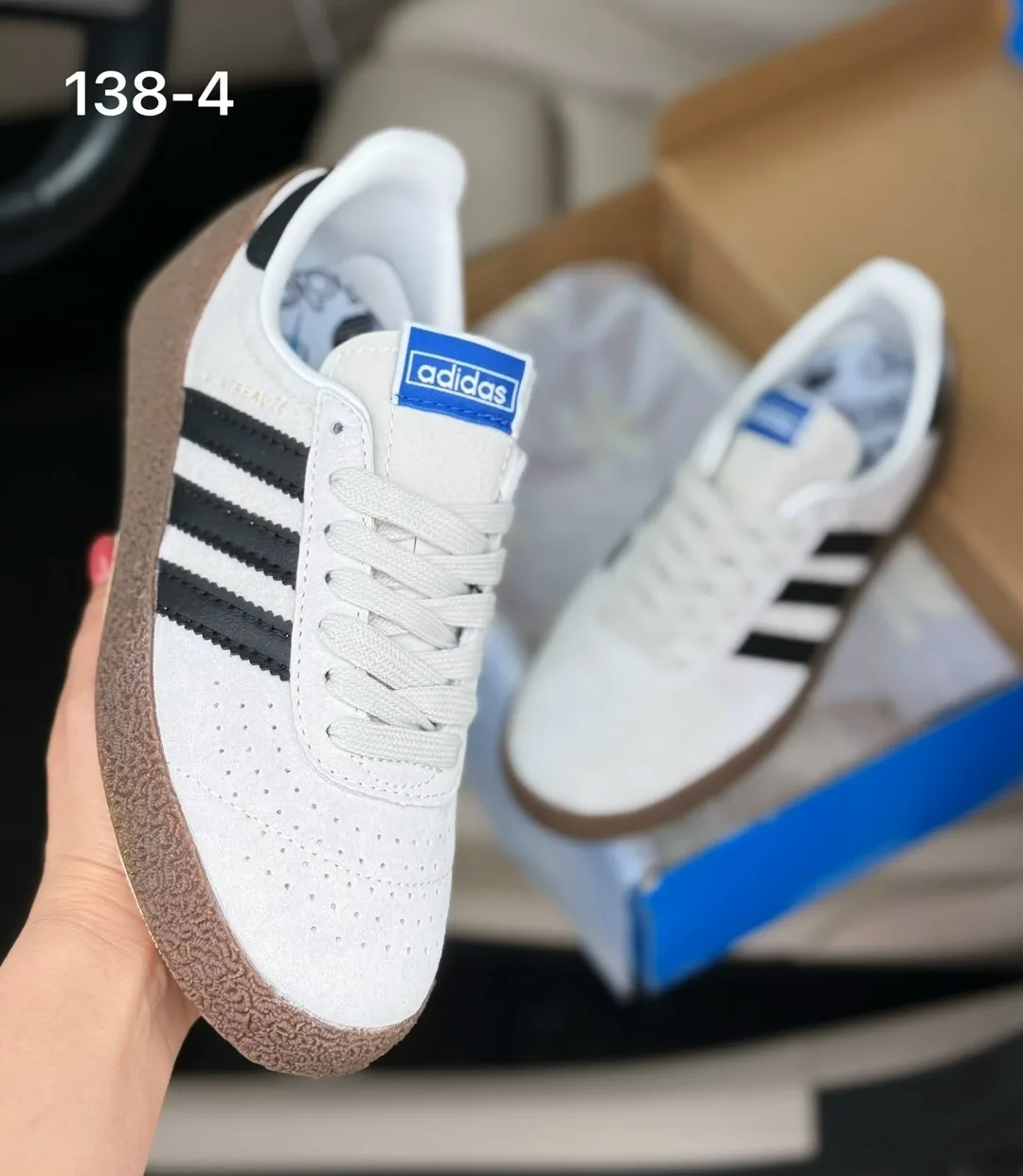 Кроссовки женские Кроссы AdiDas, сетка — фото 9