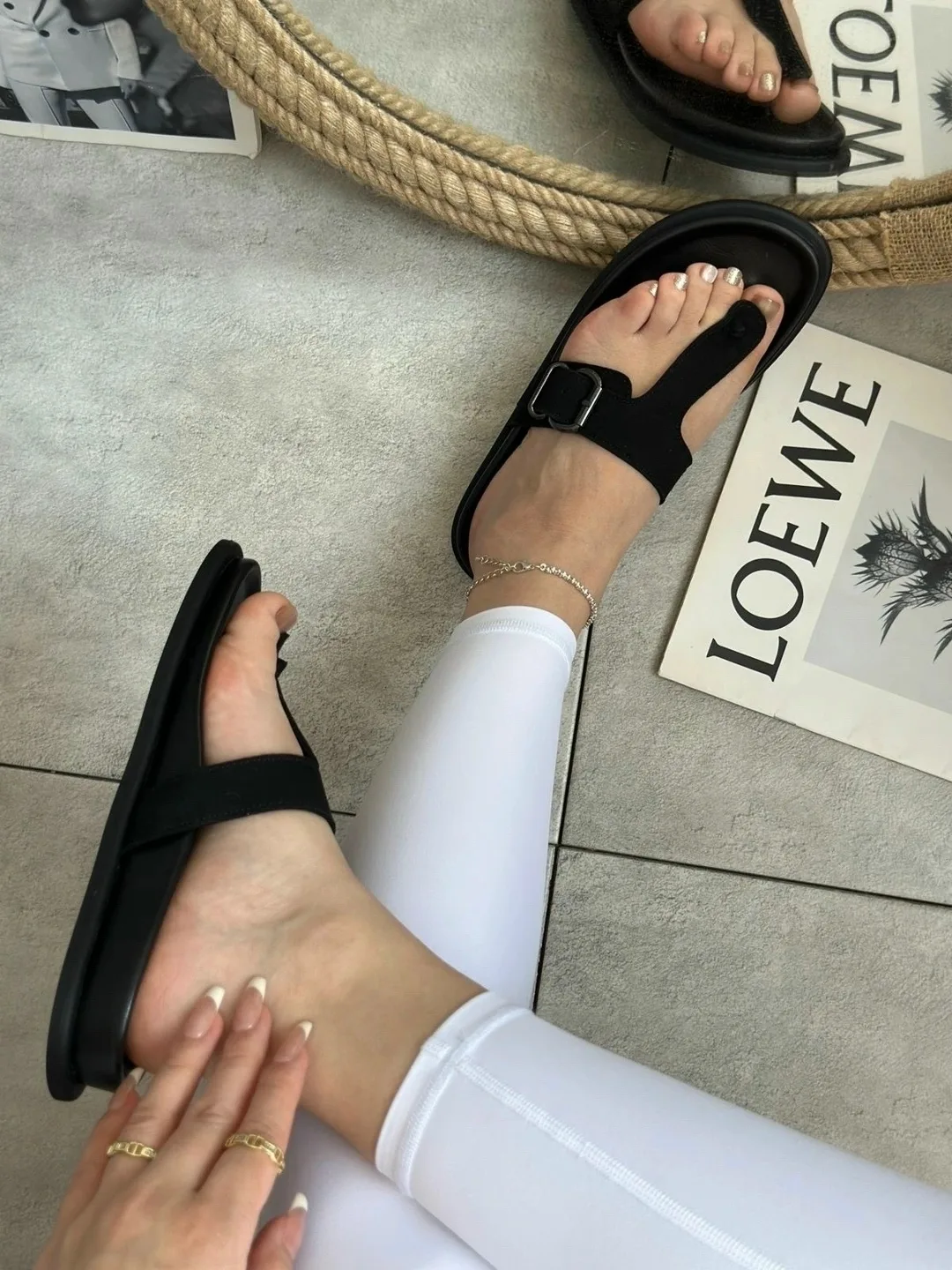 Туфли женские Реальные фотографии, сетка — фото 5