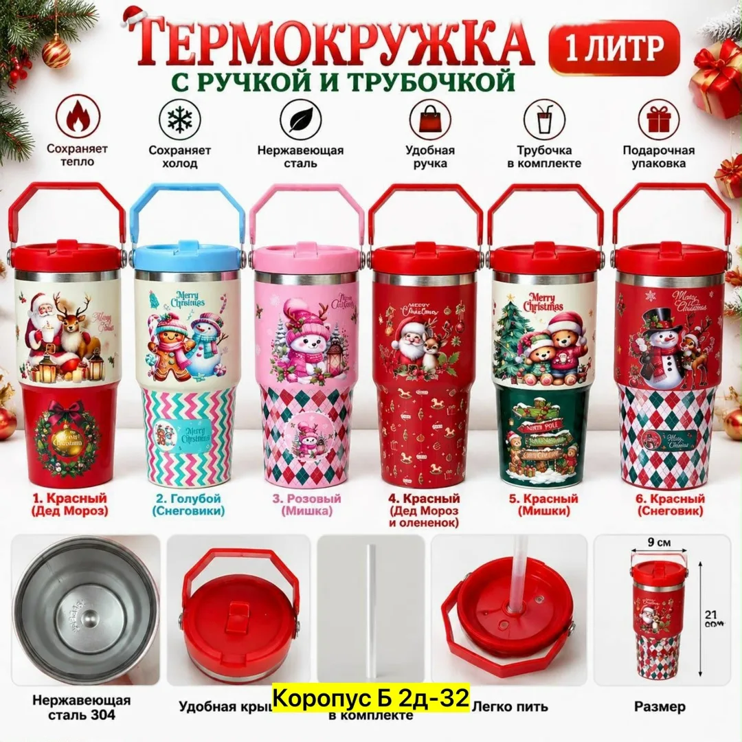 Рюкзак НОВОГОДНЯЯ ТЕРМОКРУЖКА — фото 3