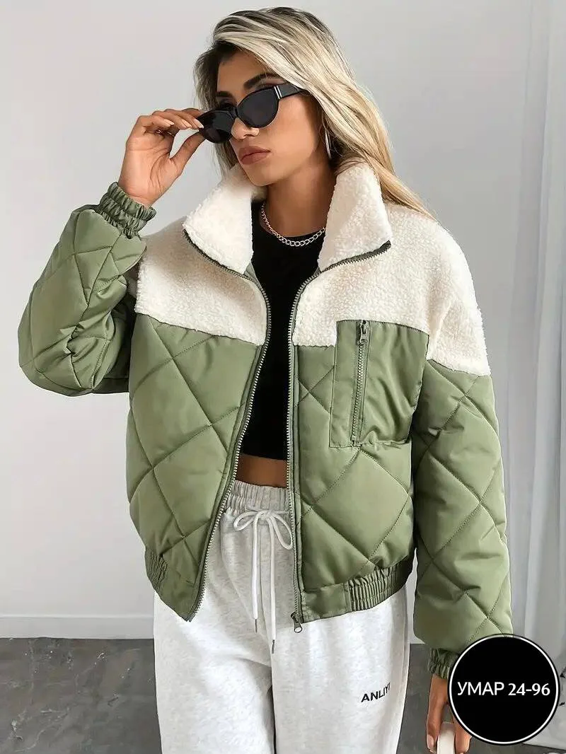 Куртка Vip Collection синтепон + барашка — фото 3