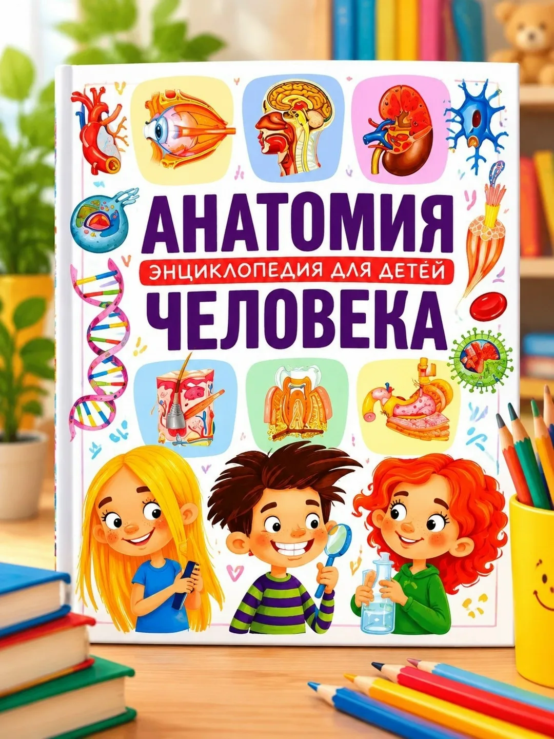 Энциклопедия для детей Анатомия человека — фото 3
