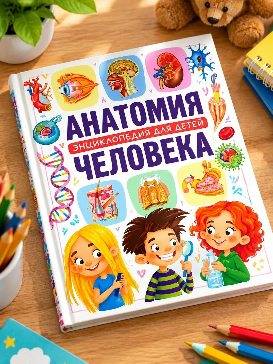 Энциклопедия для детей Анатомия человека — фото 6