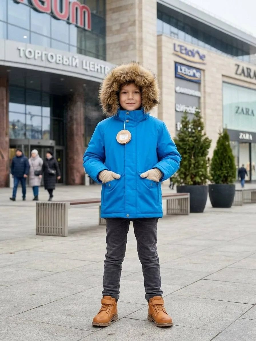 Детские куртки ЗИМА Misha Lasiele — фото 9
