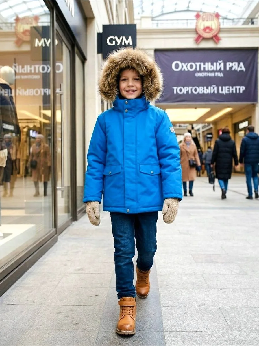 Детские куртки ЗИМА Misha Lasiele — фото 12