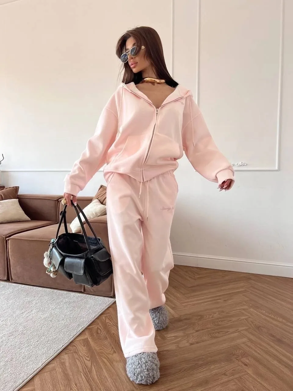 Костюм Sporty & Rich из футера — фото 1