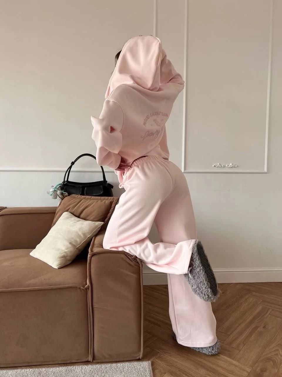 Костюм Sporty & Rich из футера — фото 3