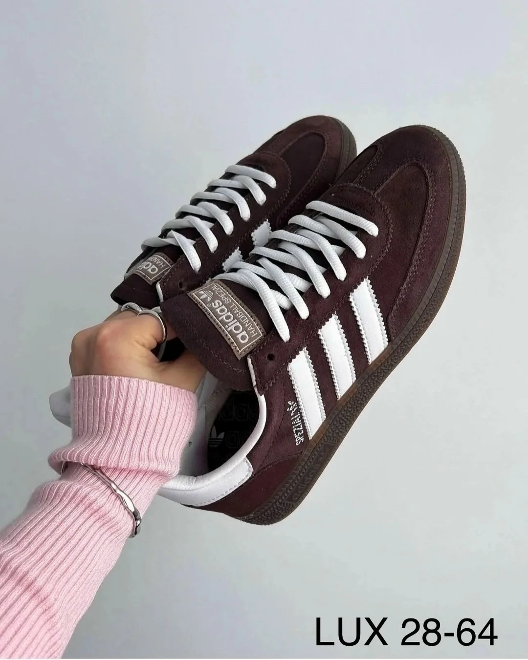 Кеды Adidas Samba из натуральной кожи — фото 4