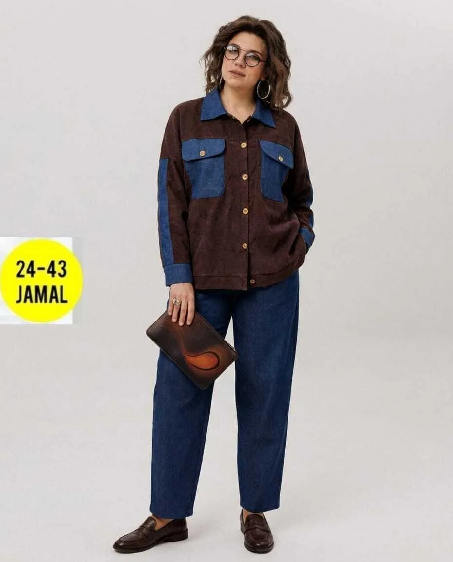Костюм +вилвет Джинс+Вилвет Размеры — фото 1