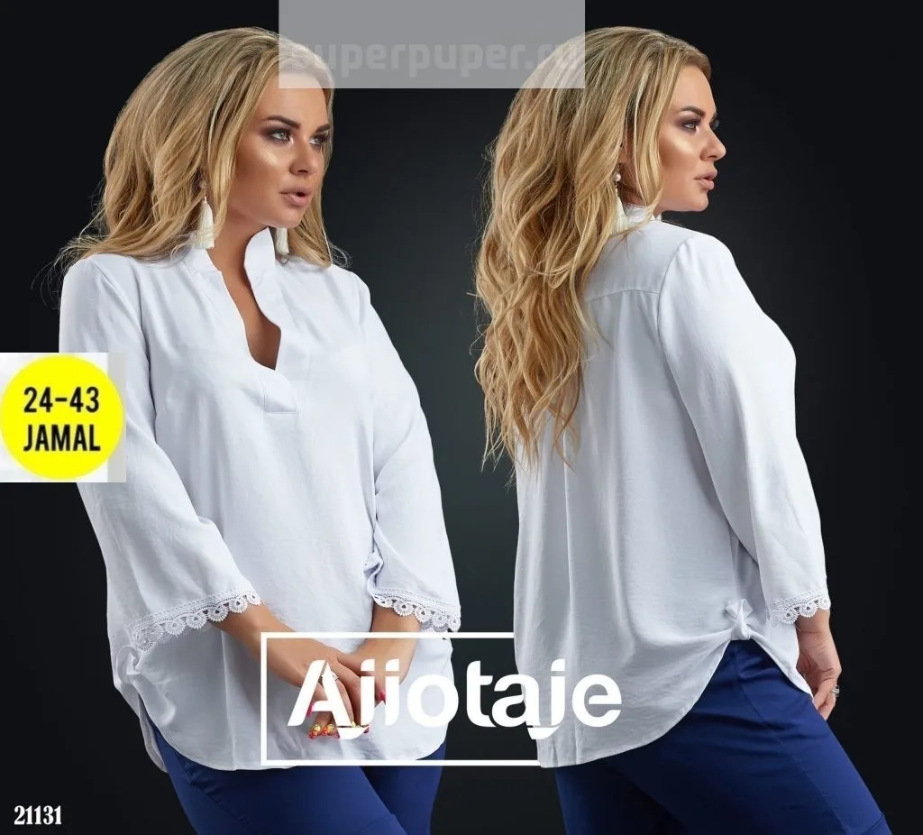 Блузка из ткани Лайт — фото 1