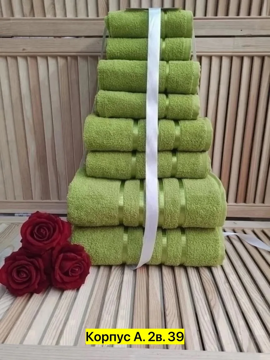 Полотенце, хлопок махра — фото 5