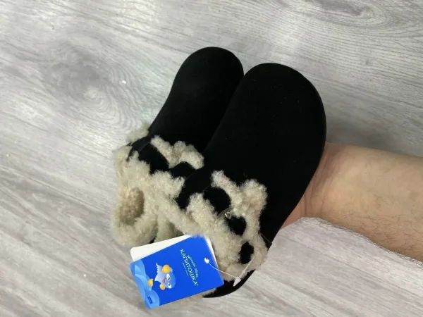 Лоферы из натуральной кожи с внутренней отделкой из натуральной шерсти — фото 9