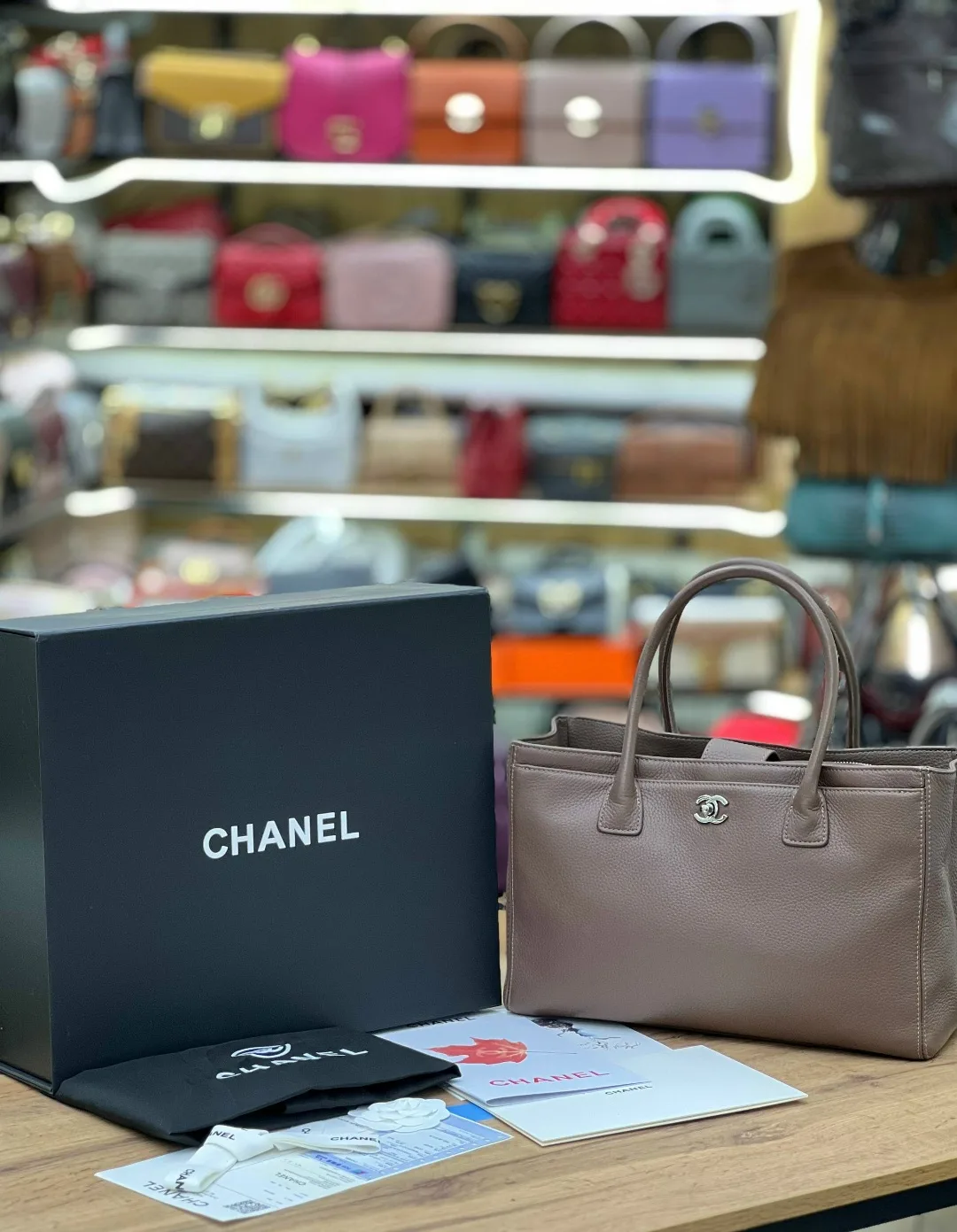 CHANEL сумка из натуральной кожи Кожа натуральная — фото 2