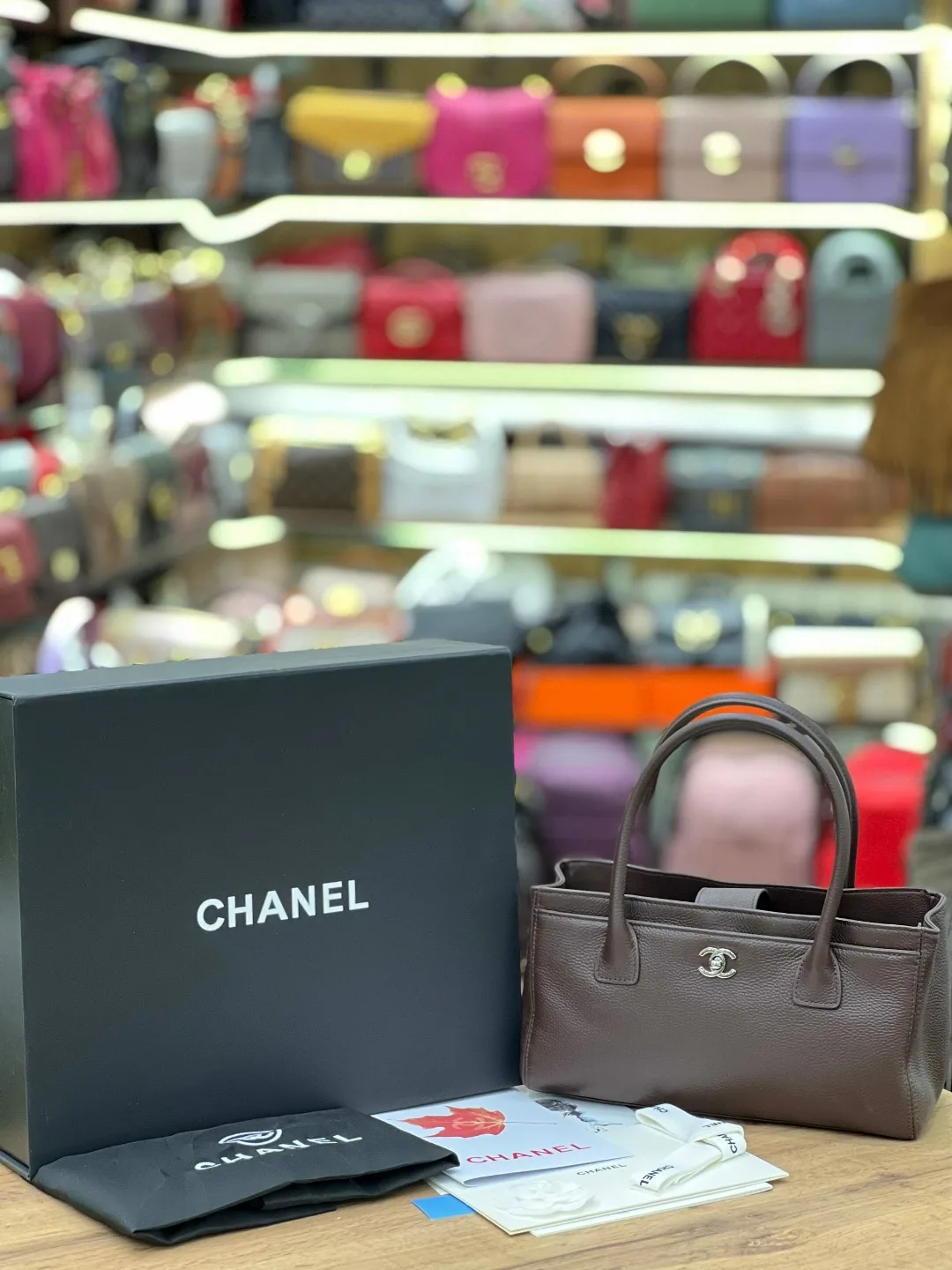 CHANEL сумка из натуральной кожи Кожа натуральная — фото 2