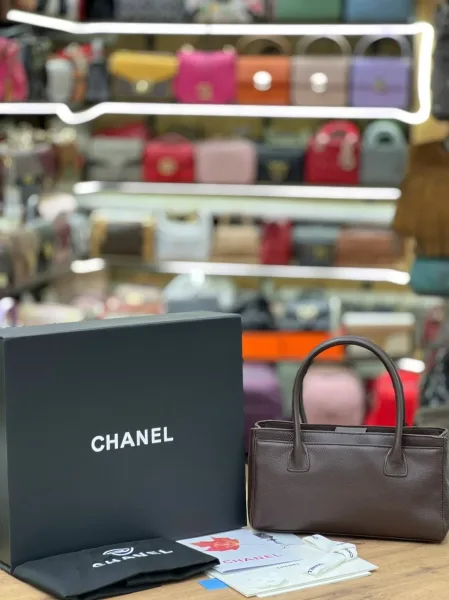 CHANEL сумка из натуральной кожи Кожа натуральная — фото 4