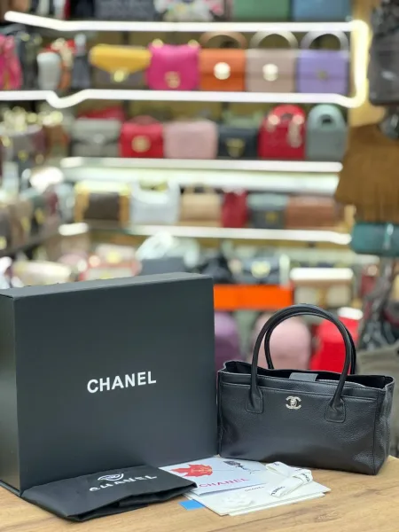CHANEL сумка из натуральной кожи Кожа натуральная — фото 11