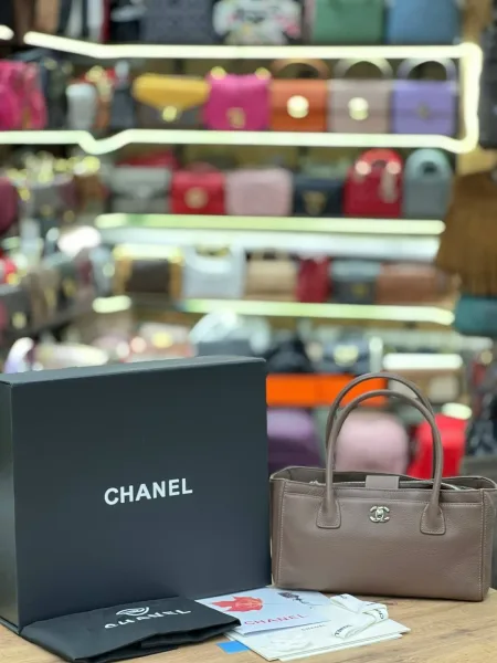 CHANEL сумка из натуральной кожи Кожа натуральная — фото 12